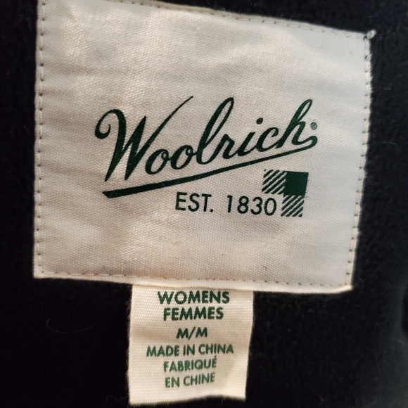 Woolrich Ember Peak Wool Plaid Checked Hoodie Winter Snow Fall Pea Coat - Picture 6 of 14